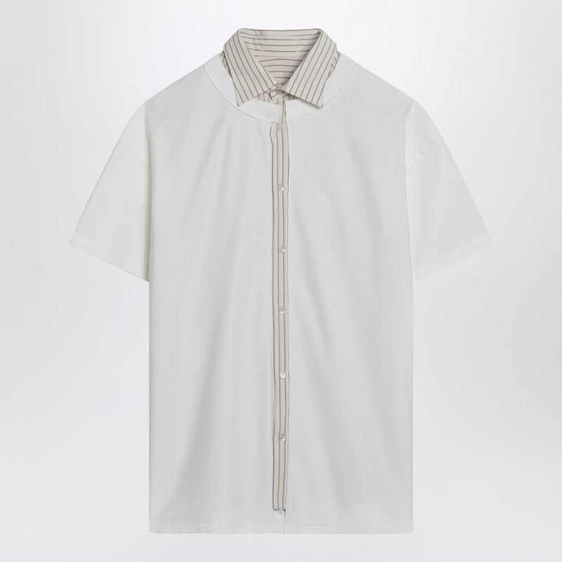 Maison Margiela White Reversed Shirt T-shirt Glam Steals