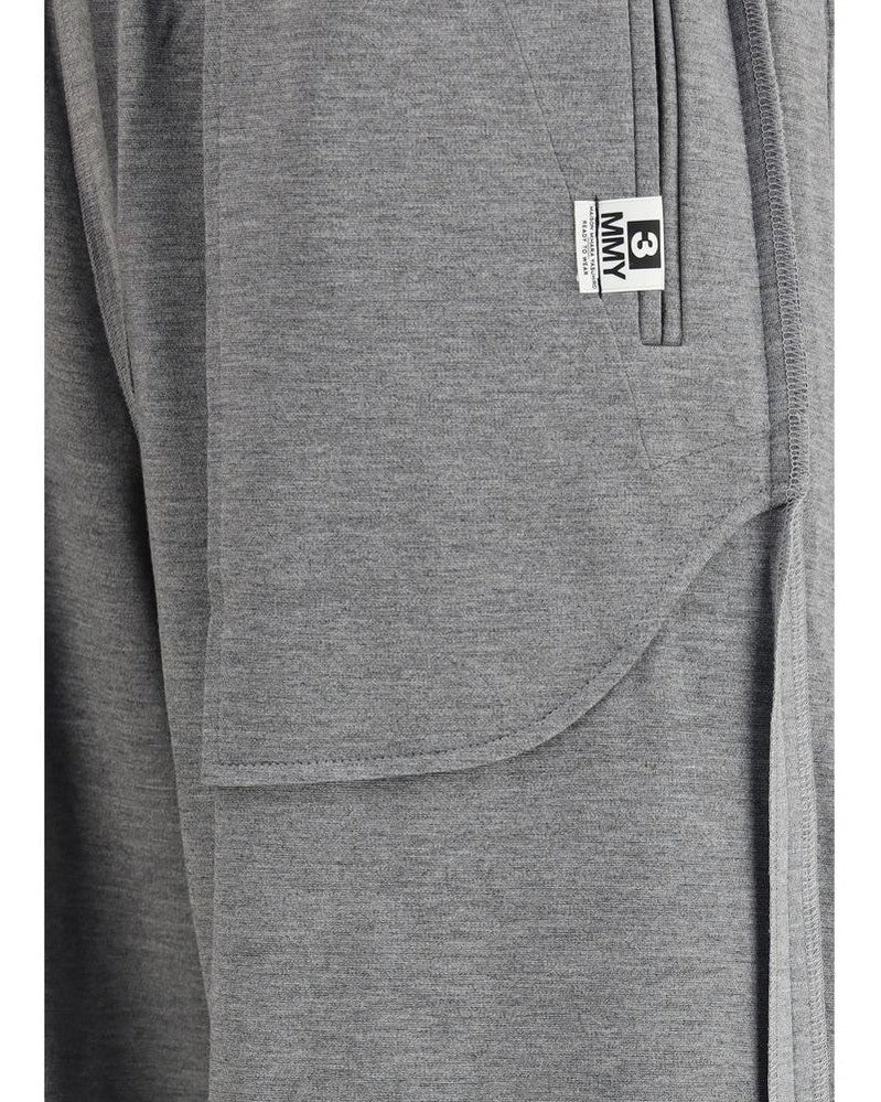 Maison Mihara Yasuhiro Gray Rayon Casual Pant Glam Steals