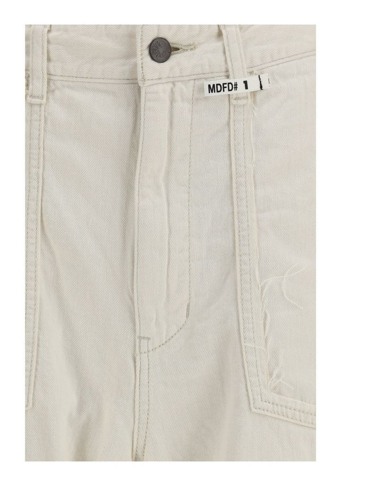 Maison Mihara Yasuhiro White Cotton Casual Pant Glam Steals