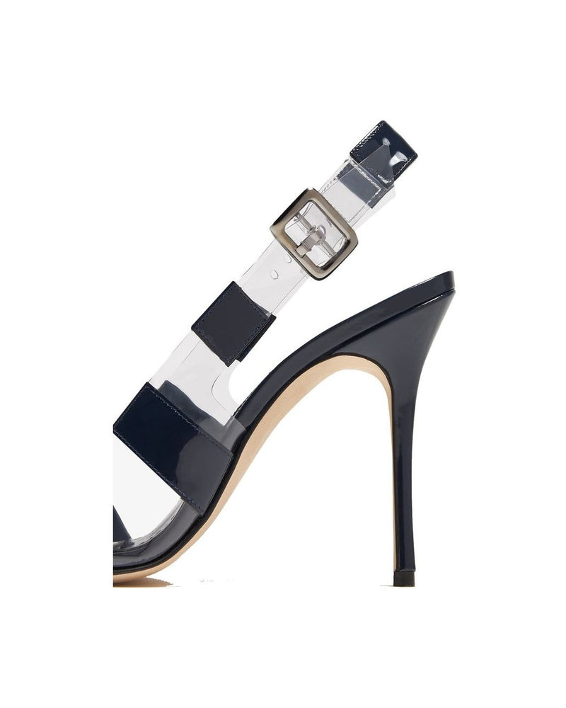 Manolo Blahnik Blue Calfskin High Heel Pumps Glam Steals