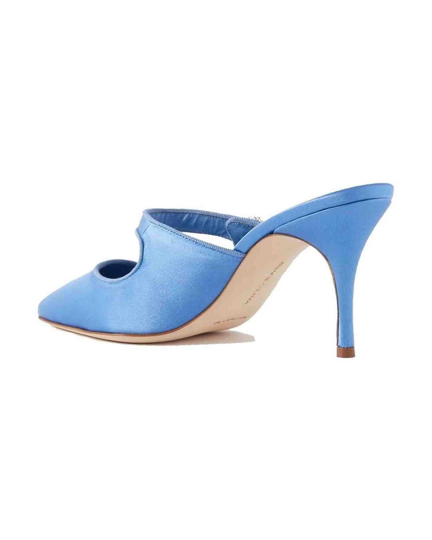 Manolo Blahnik Camparimu Jewel 070 Mules Glam Steals