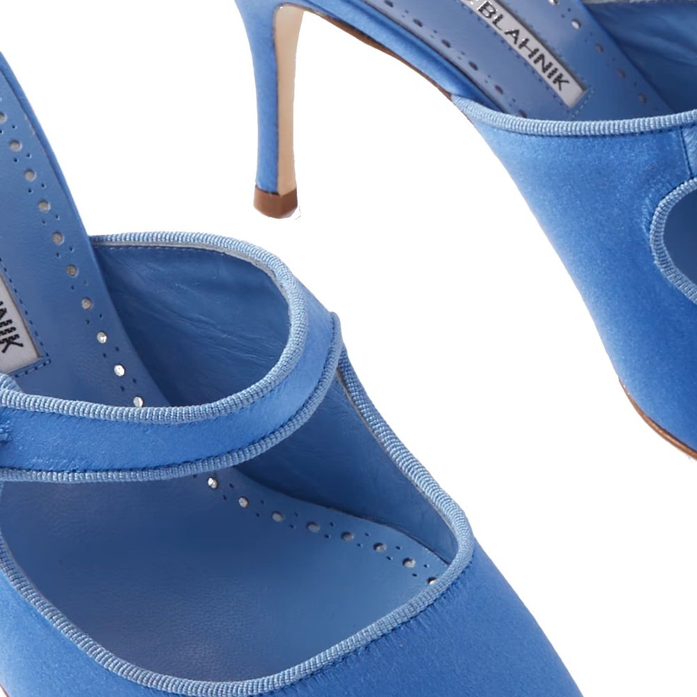 Manolo Blahnik Camparimu Jewel 070 Mules Glam Steals