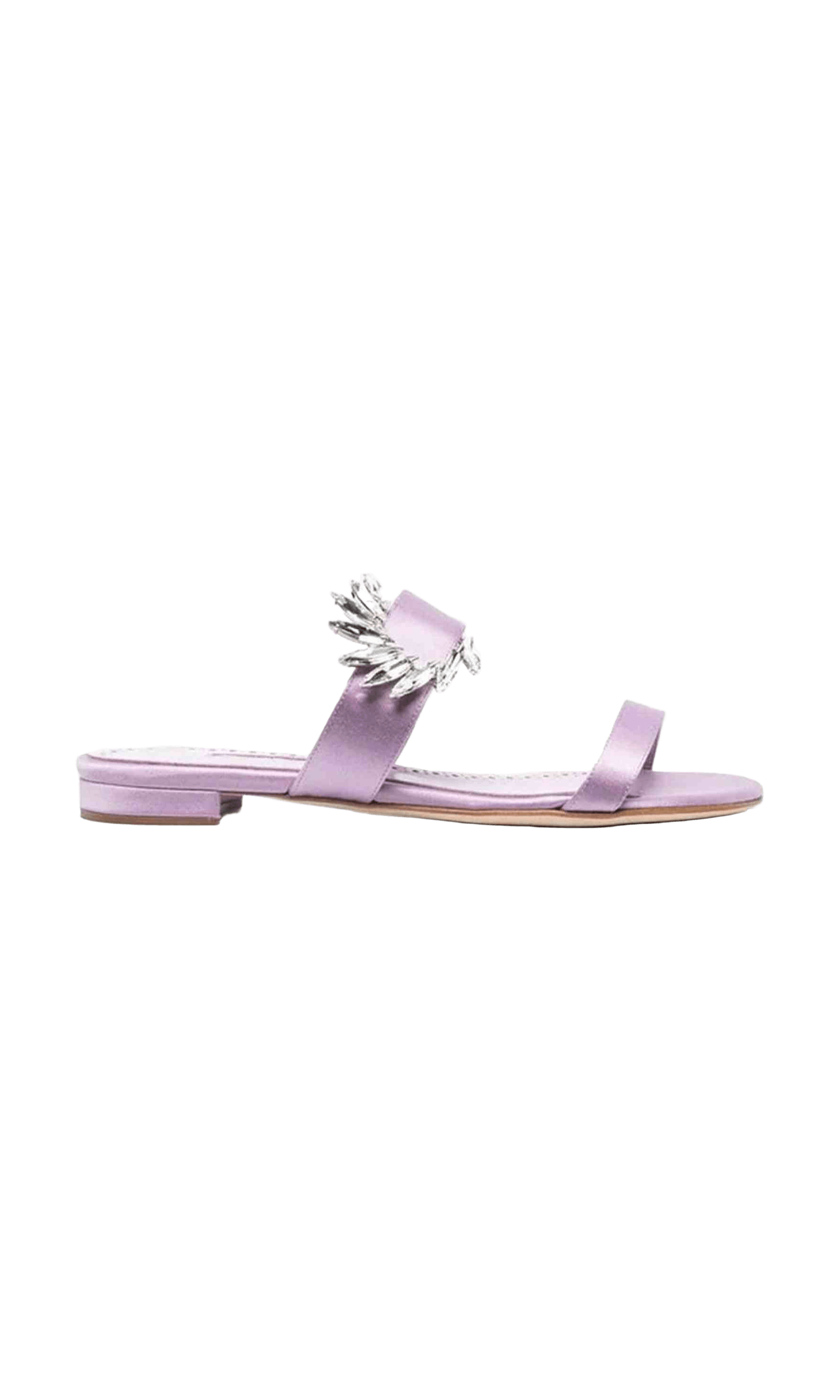 Manolo Blahnik Chivela 010 Flat Sandals Glam Steals