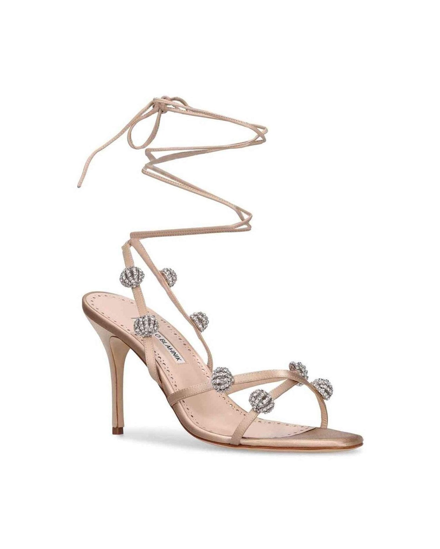 Manolo Blahnik Elsaka 090 Sandals Glam Steals