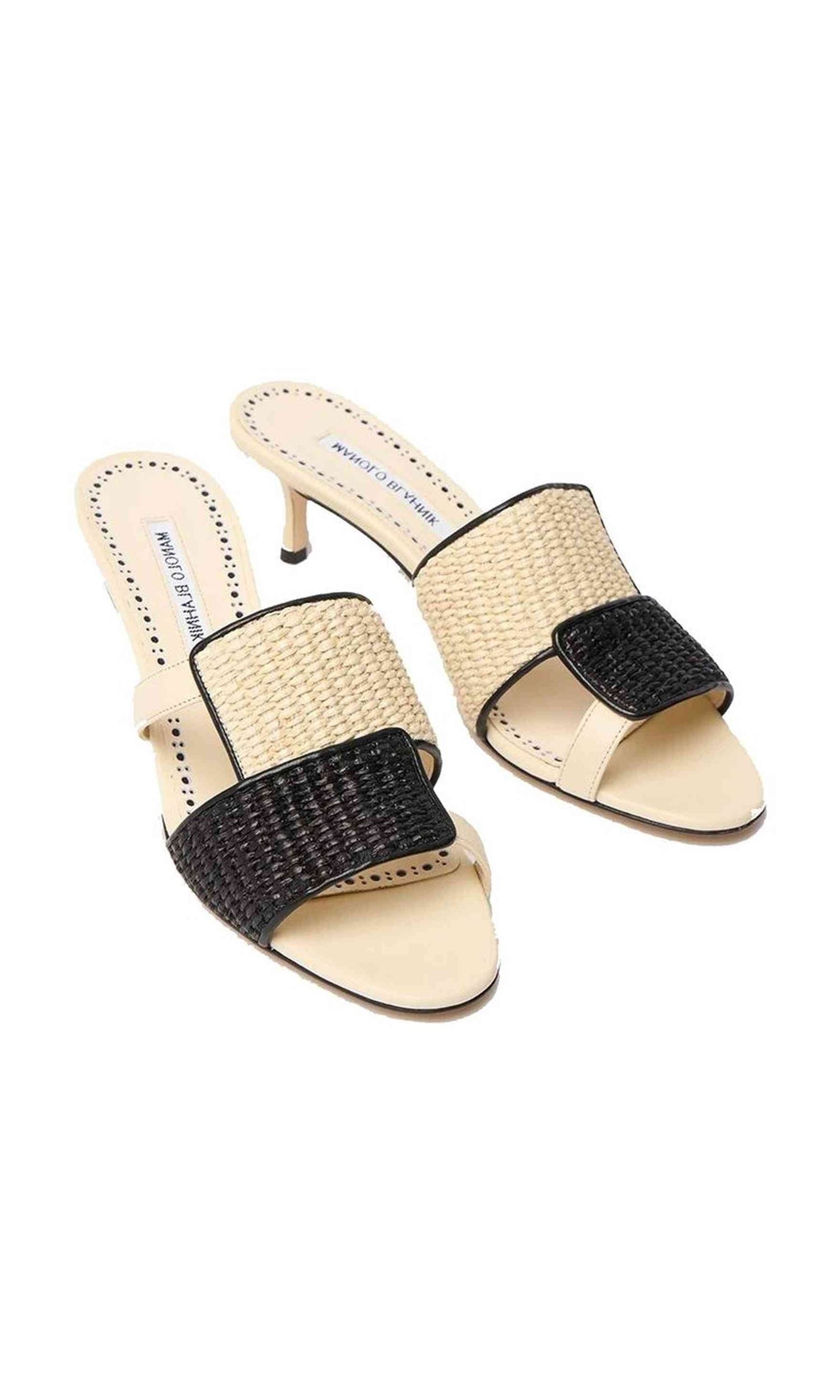 Manolo Blahnik Fabiolamu 50 Sandals Glam Steals