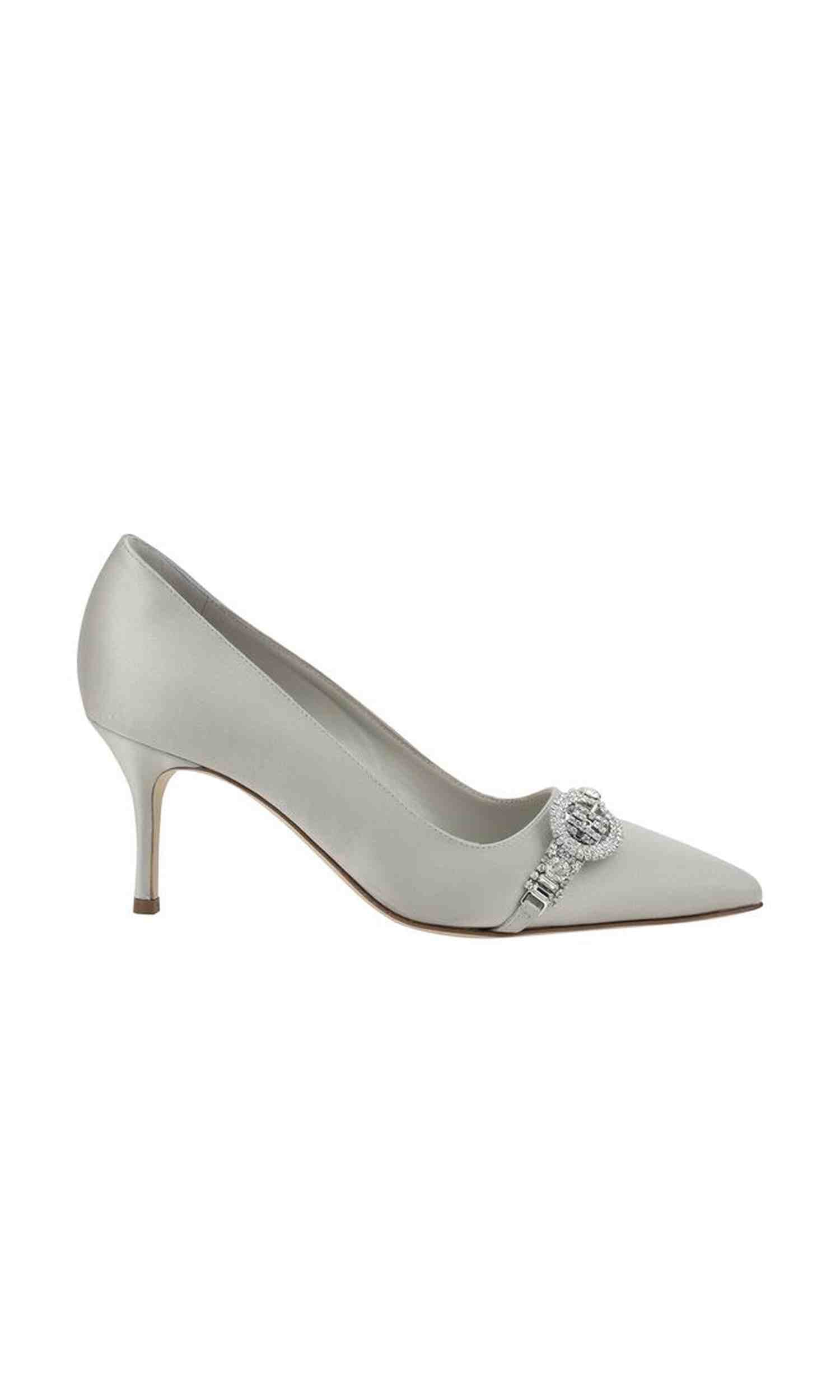 Manolo Blahnik Satin Asapump Pumps Glam Steals