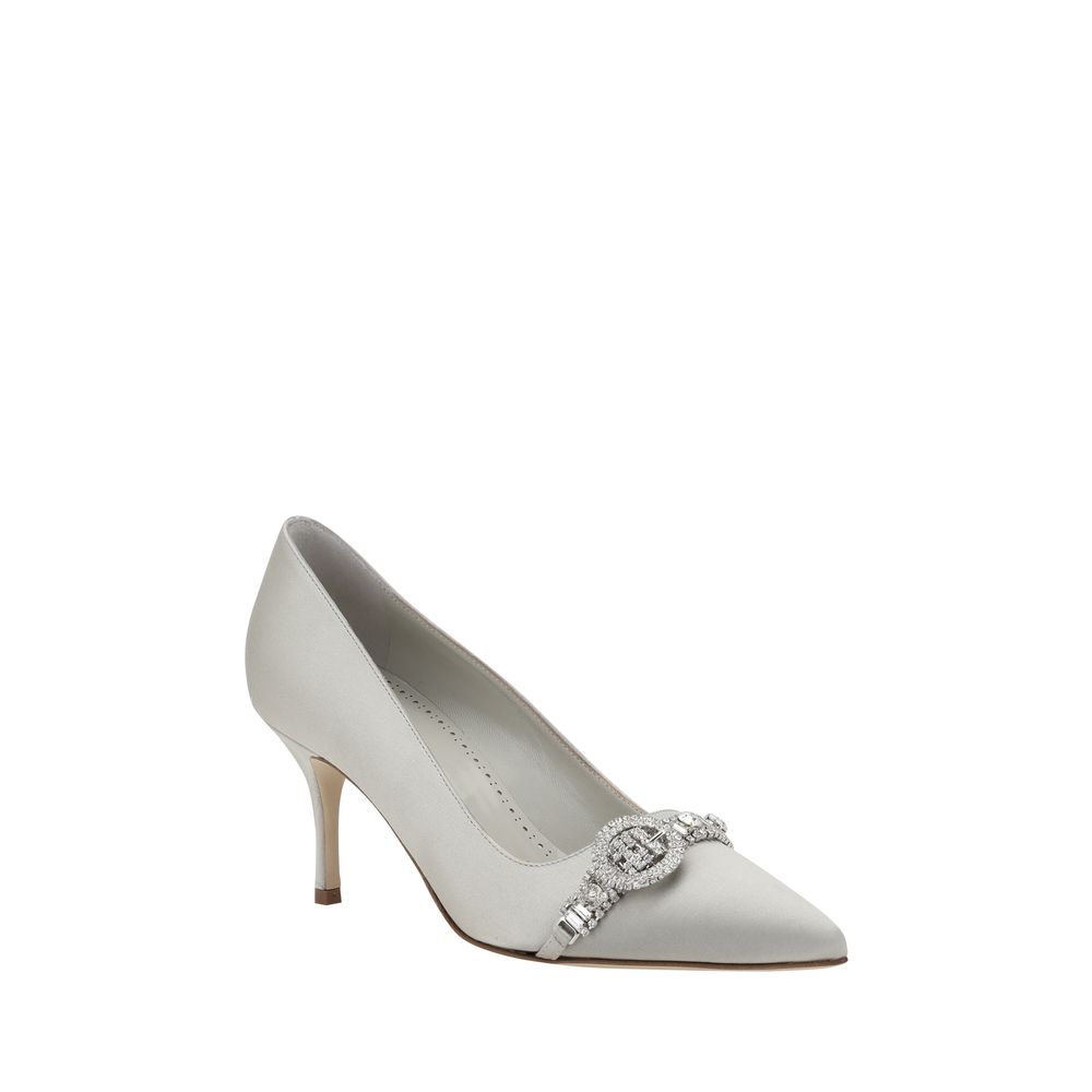 Manolo Blahnik Satin Asapump Pumps Glam Steals