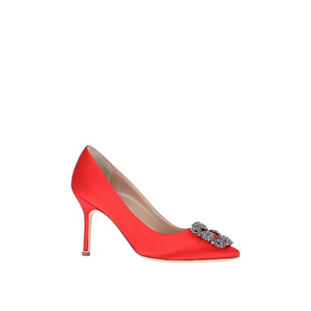 Manolo Blahnik Satin Hangisi 090 Pumps Glam Steals