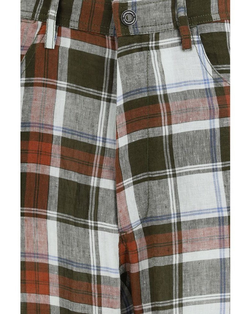 Marbell Multicolor Linen Pant Glam Steals