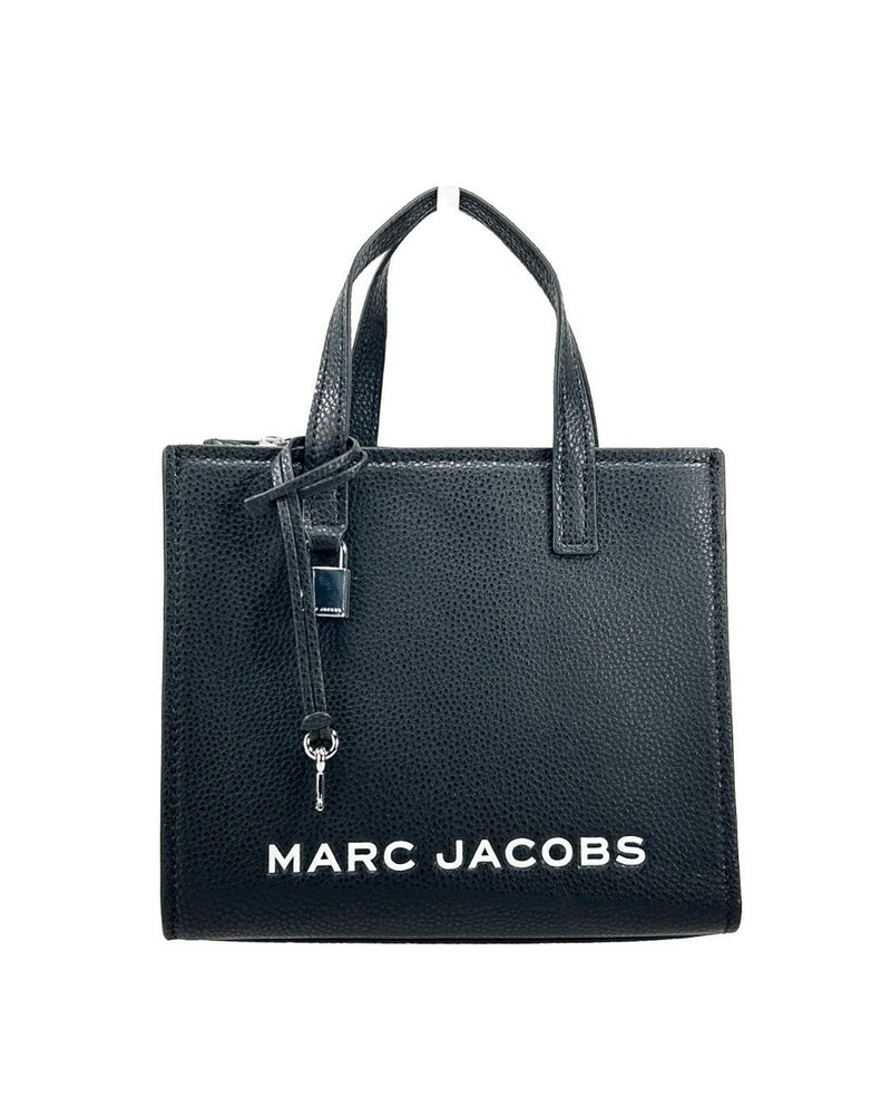 Marc Jacobs Black Leather Mini Grind Crossbody Bag Glam Steals