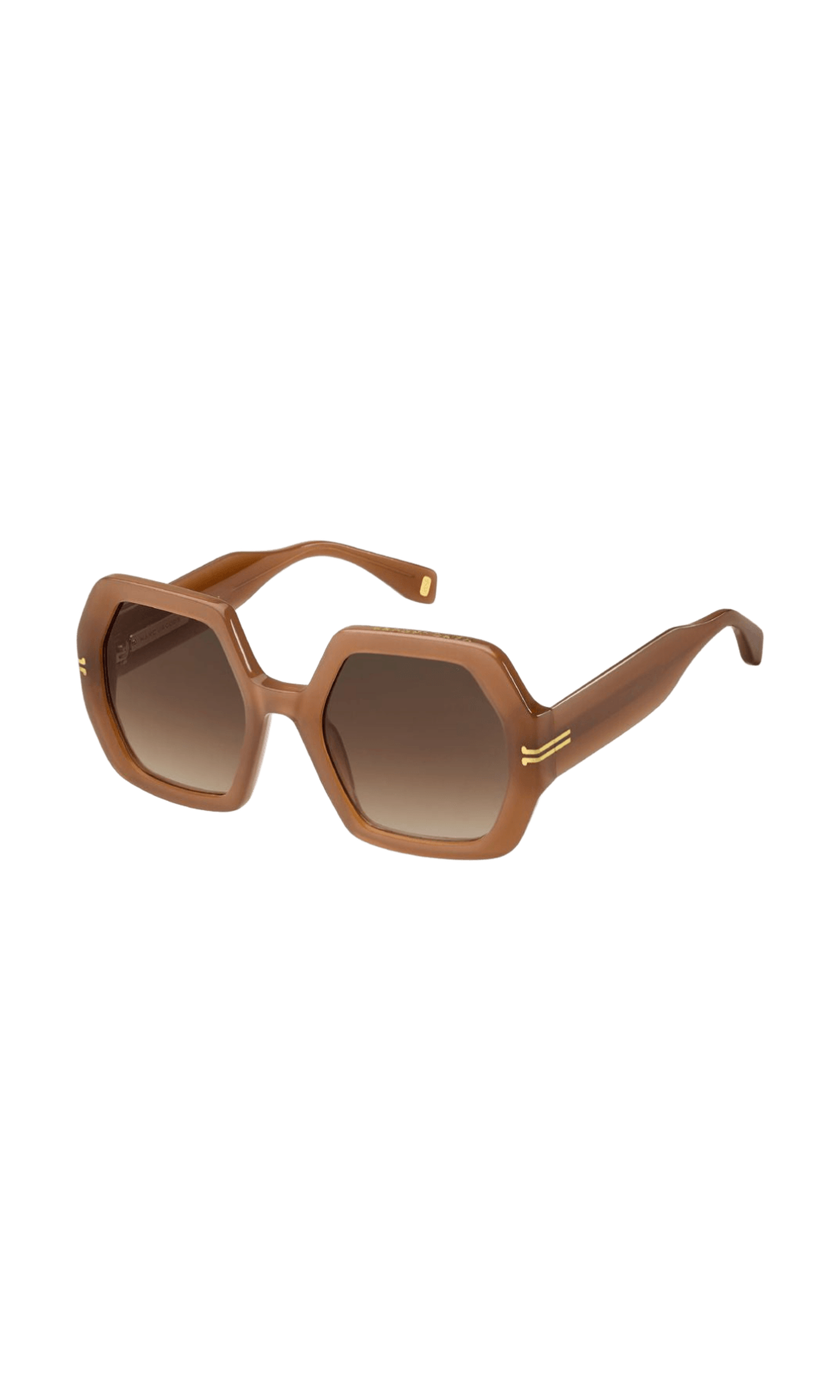 Marc Jacobs Brown Plastic Sunglasses Glam Steals