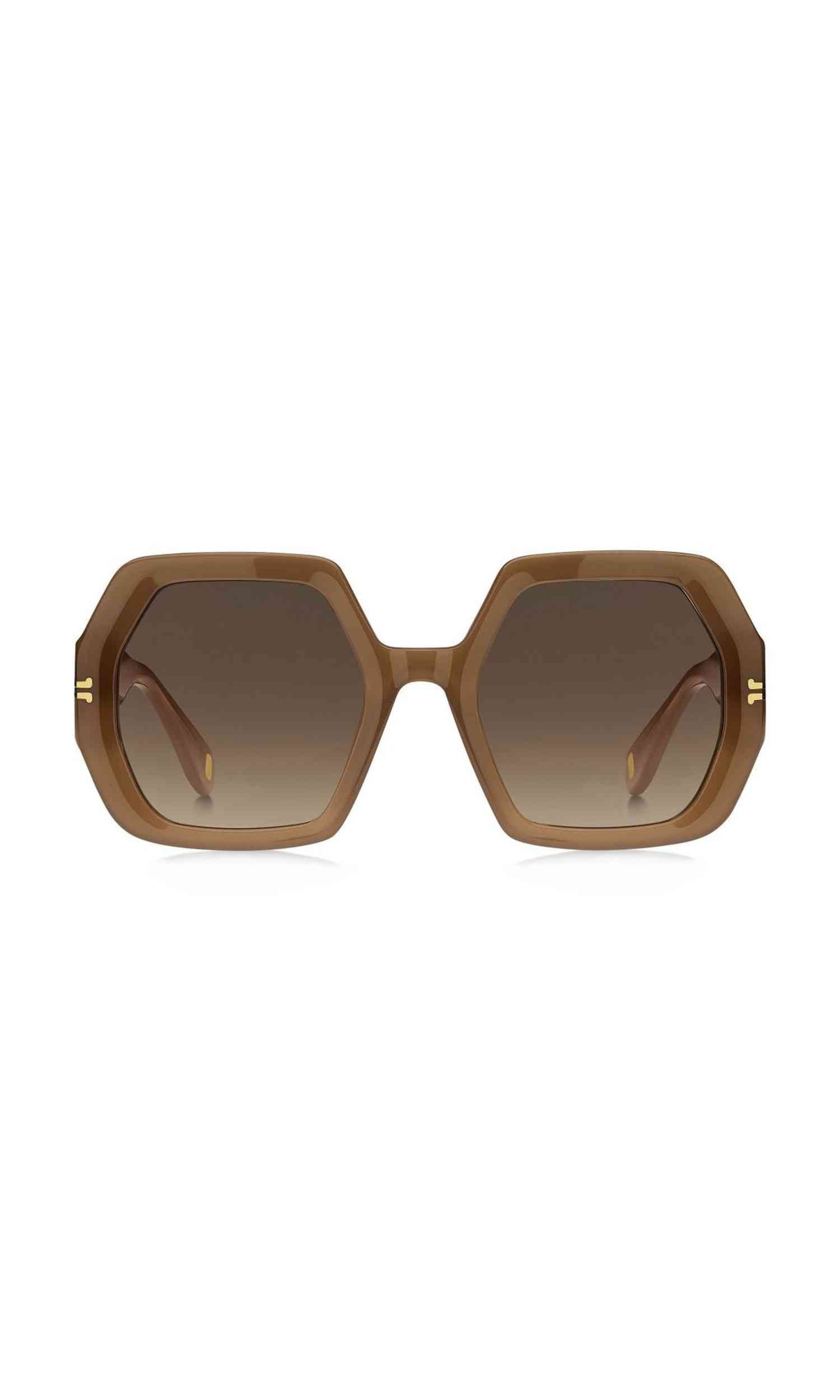 Marc Jacobs Brown Plastic Sunglasses Glam Steals