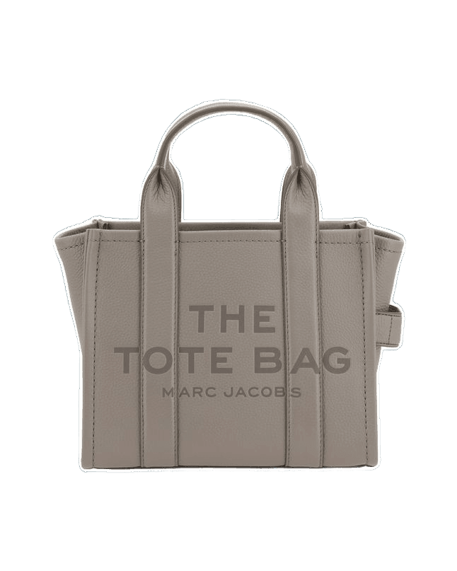 Marc Jacobs Gray Calf Leather Bos Taurus Handbag Shopper Bags