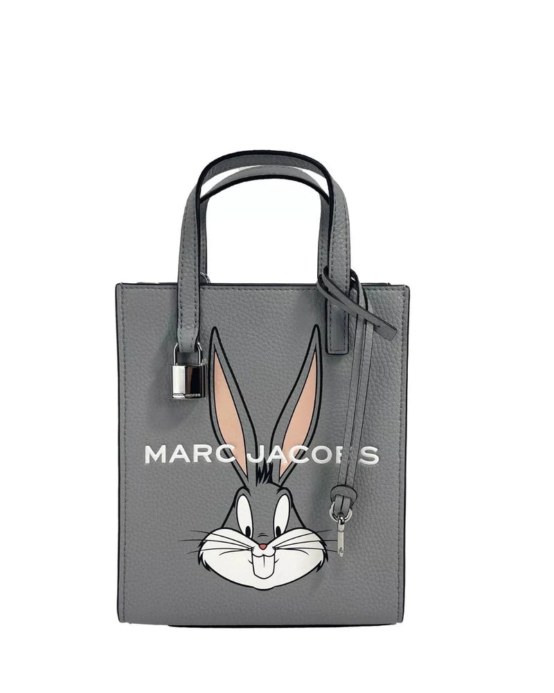 Marc Jacobs Leather X Looney Tunes Bugs Bunny Mini Grind Pebbled Crossbody Bag Glam Steals