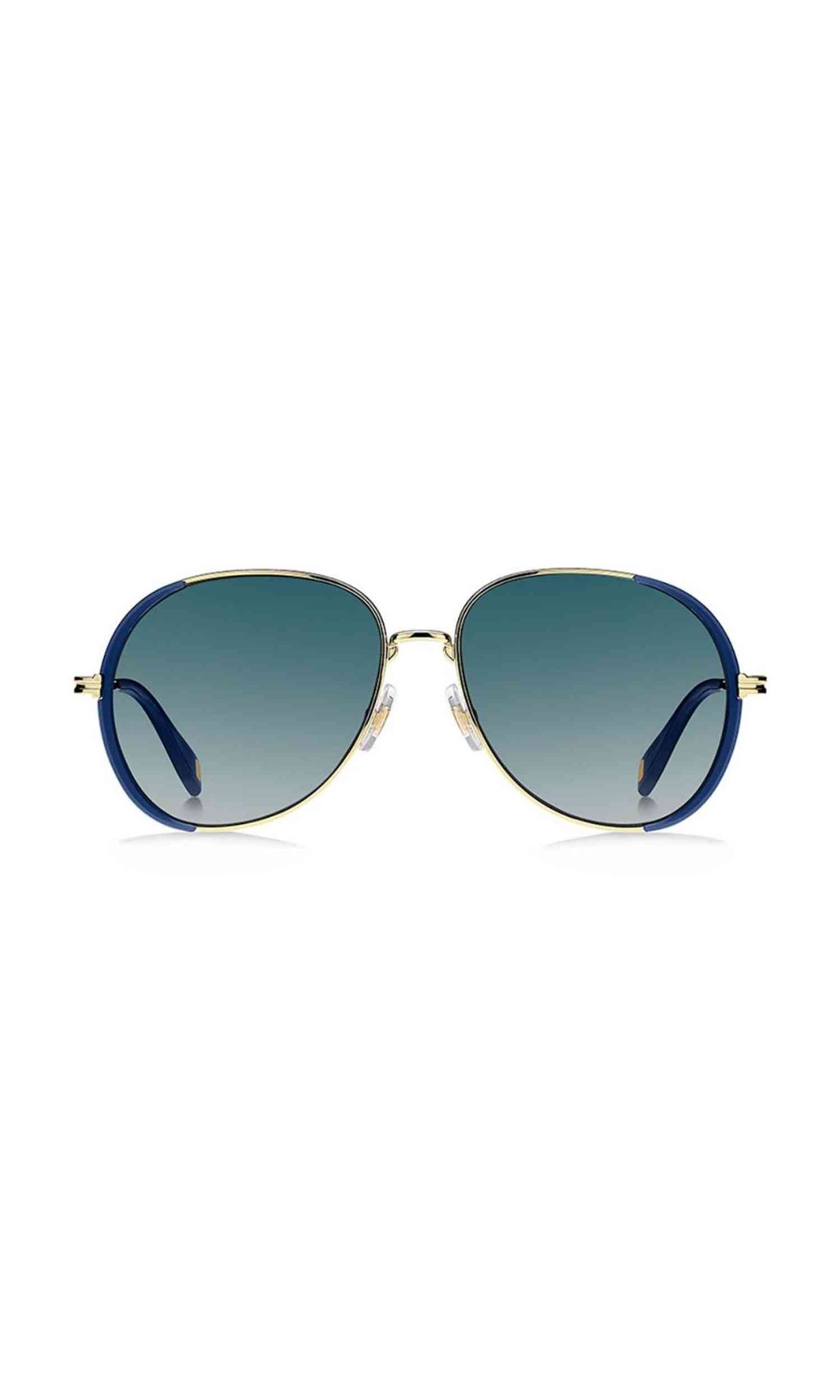 Marc Jacobs Metal Gold Sunglasses Glam Steals