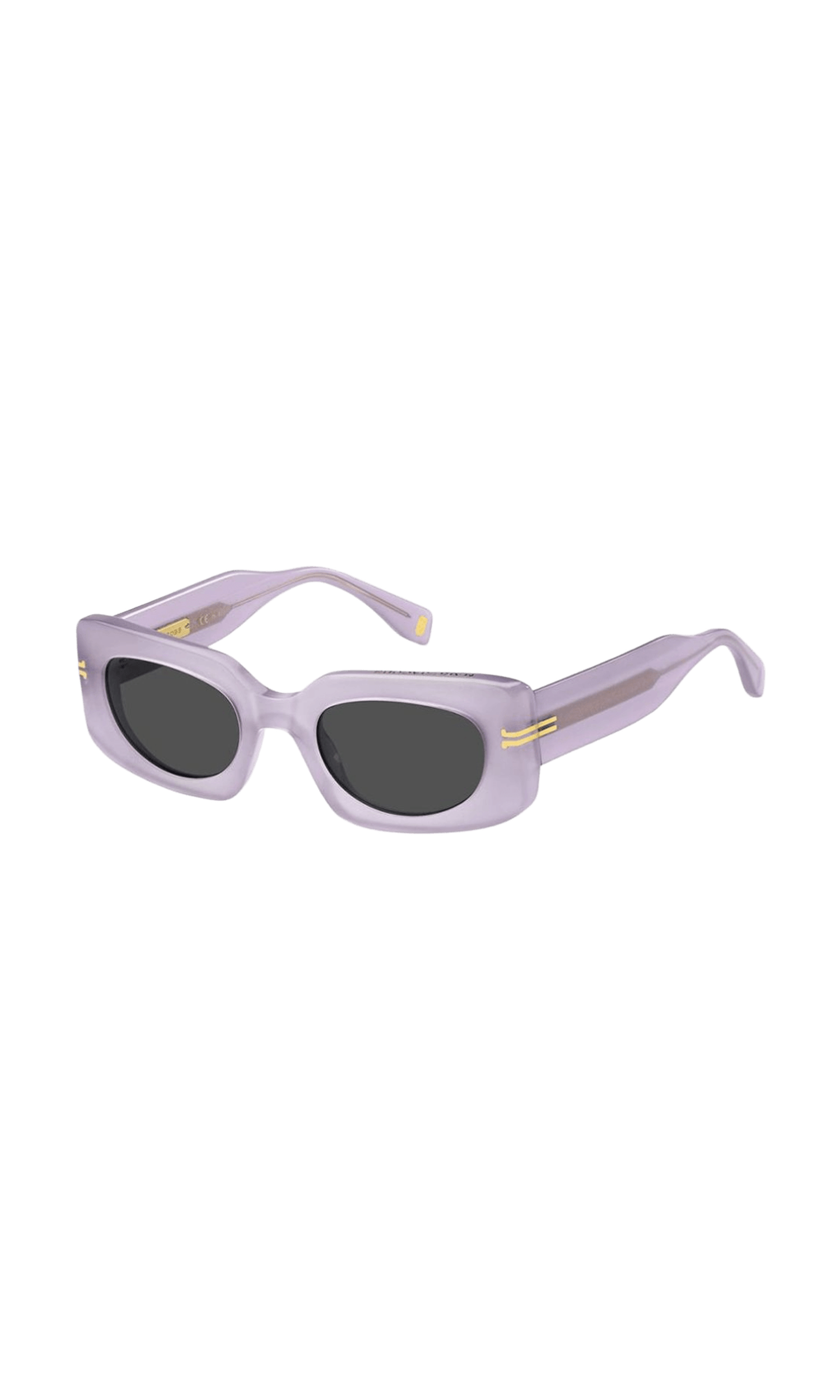 Marc Jacobs Plastic Purple Sunglasses Glam Steals