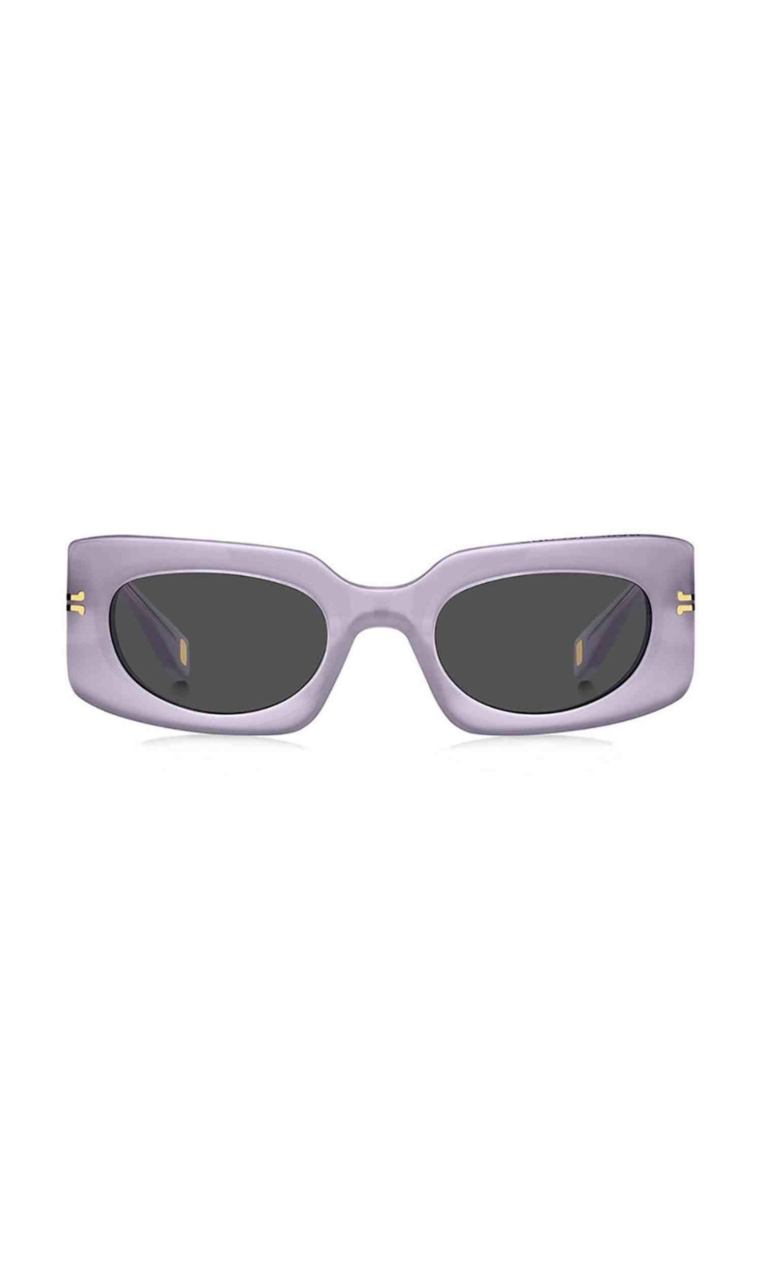 Marc Jacobs Plastic Purple Sunglasses Glam Steals