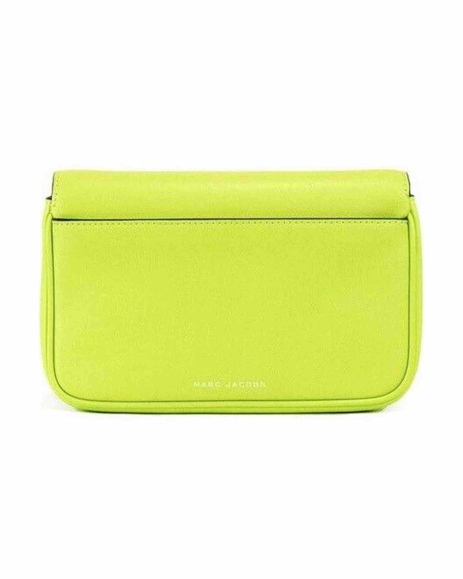 Marc Jacobs The J Marc Glow Smooth Leather Shoulder Crossbody Green Handbag Glam Steals