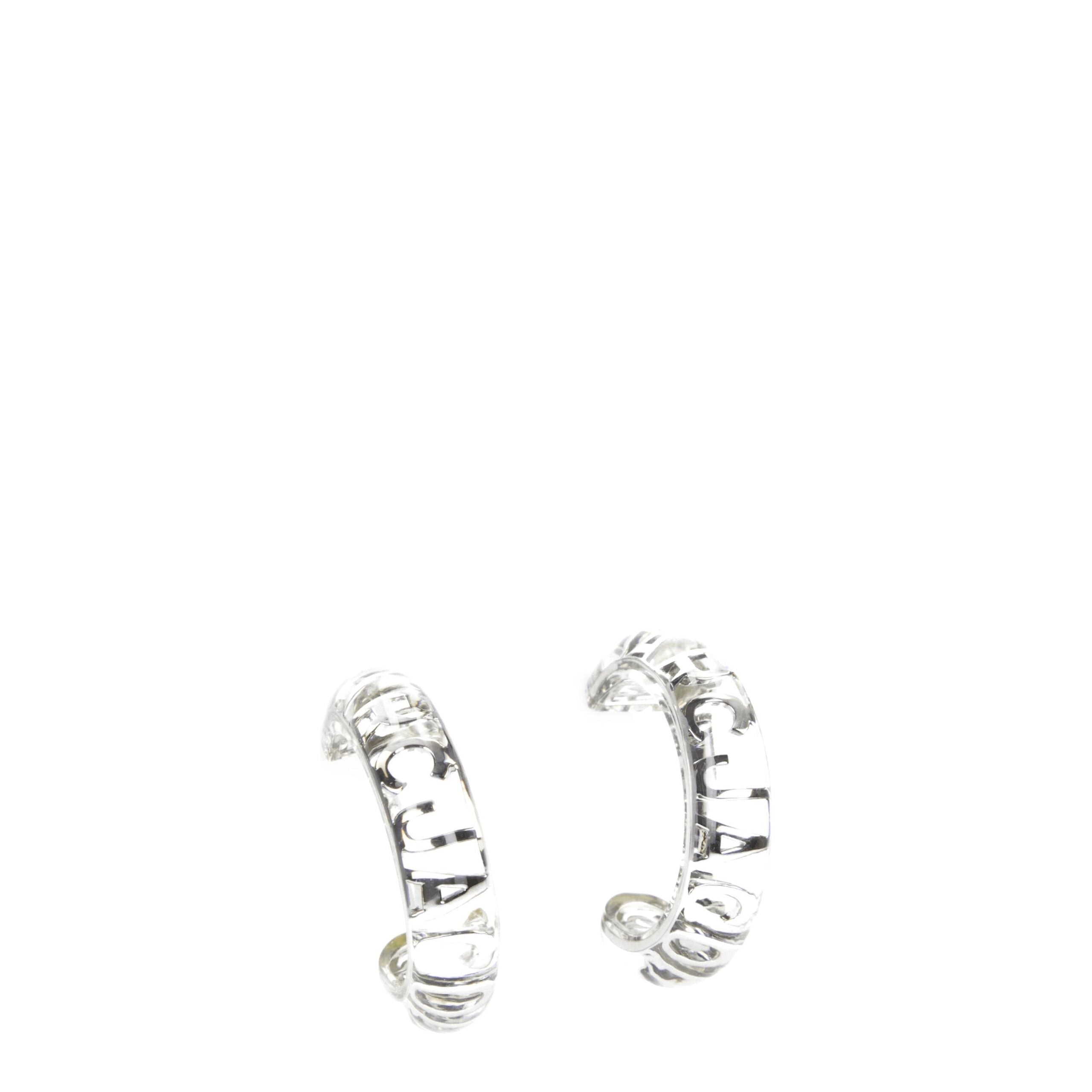 Marc Jacobs Transparent Plastic Earrings Glam Steals