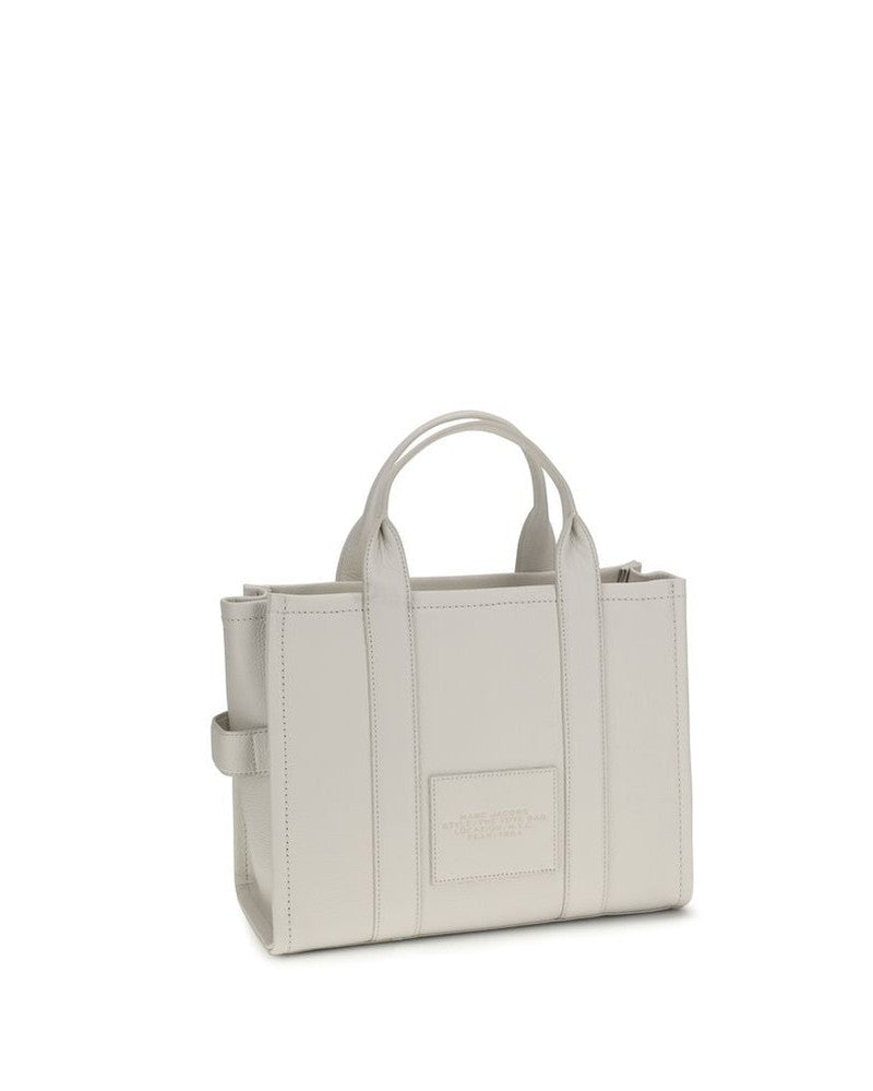 Marc Jacobs White Calf Leather Bos Taurus Handbag 
