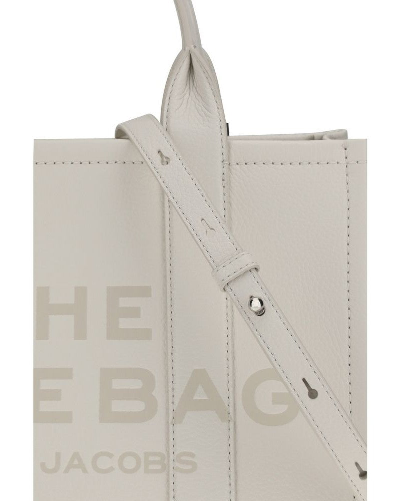 Marc Jacobs White Calf Leather Bos Taurus Handbag 