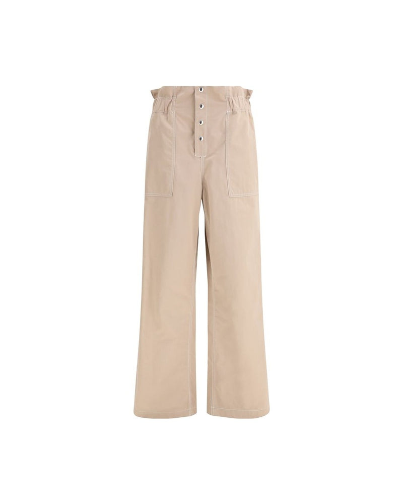 Marni Beige Cotton Pant Glam Steals
