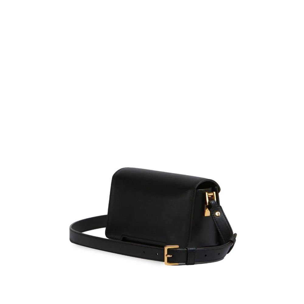Marni Black Calfskin Belt Bag Glam Steals