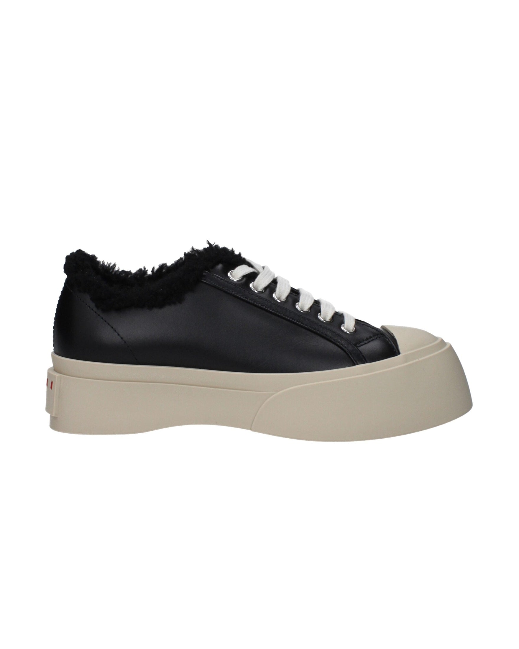 Marni Black Leather Chunky Sneakers Glam Steals