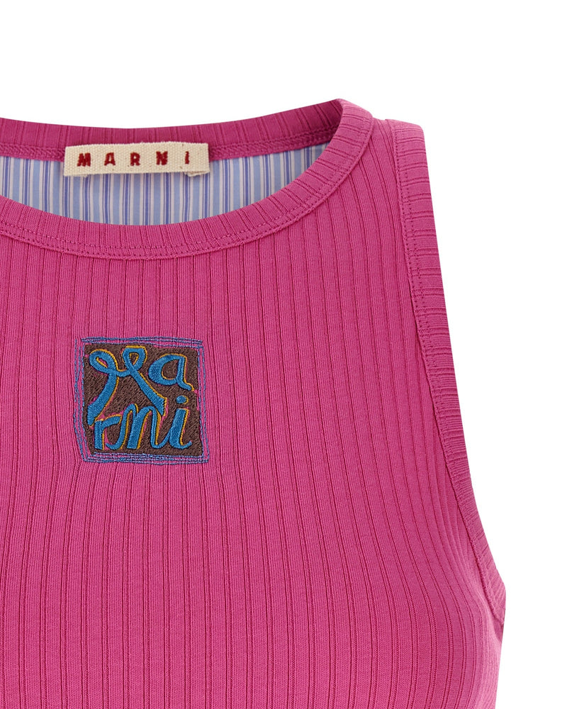 Marni Logo Patch Tank Top Glam Steals