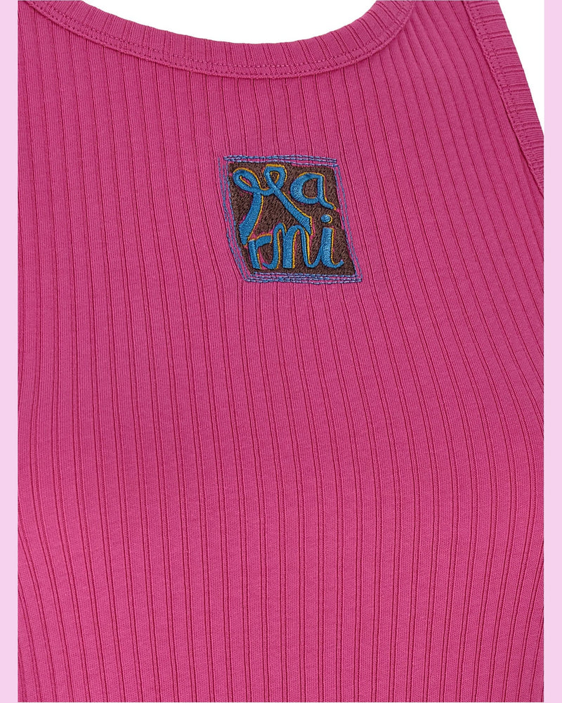 Marni Logo Patch Tank Top Glam Steals