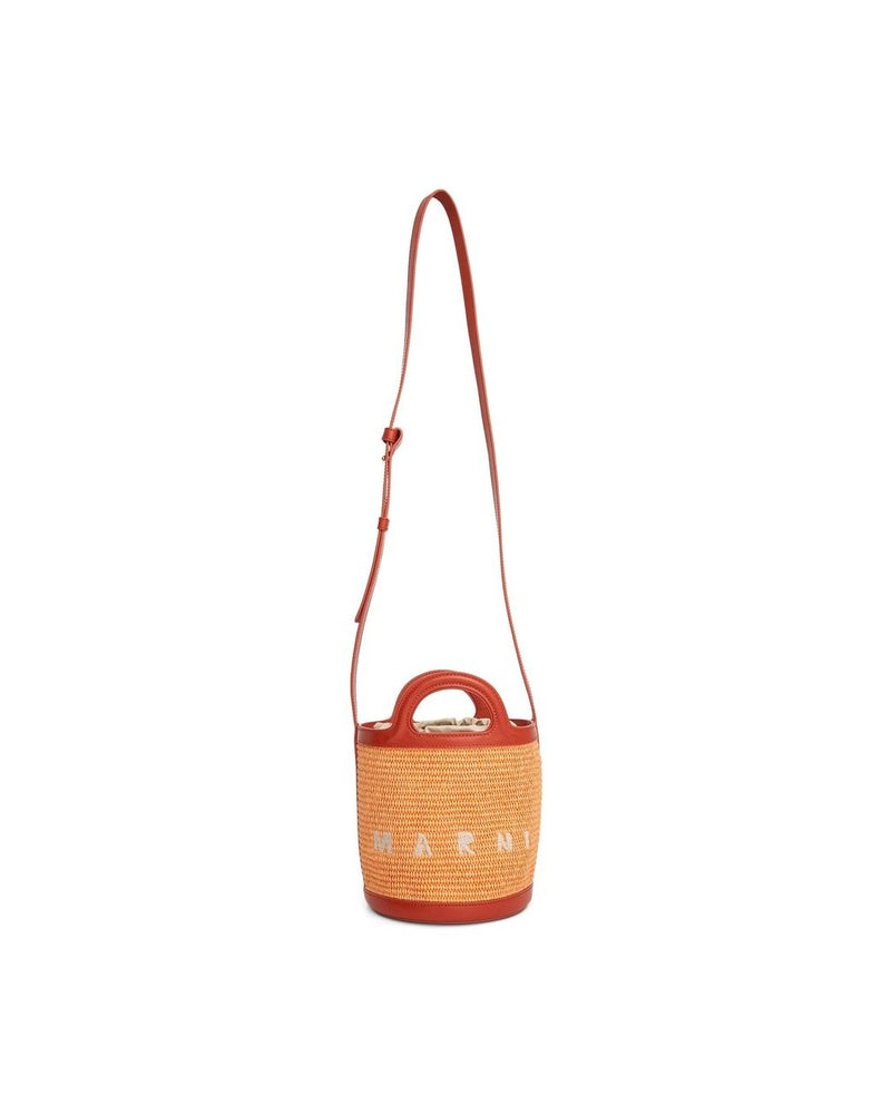 Marni Orange Cotton Backet Bag Glam Steals