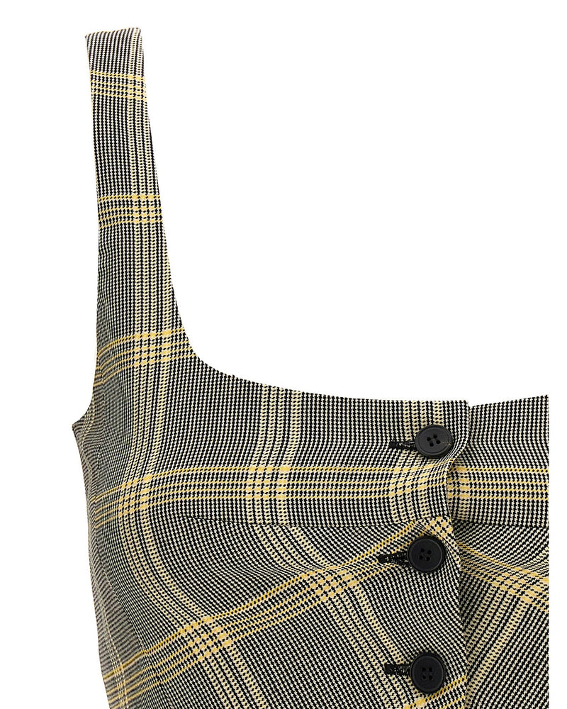 Marni Top Cropped Check Glam Steals