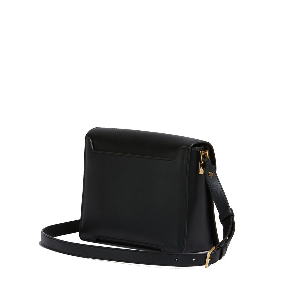 Marnie Black Marni Calfskin Shoulder Bag Glam Steals