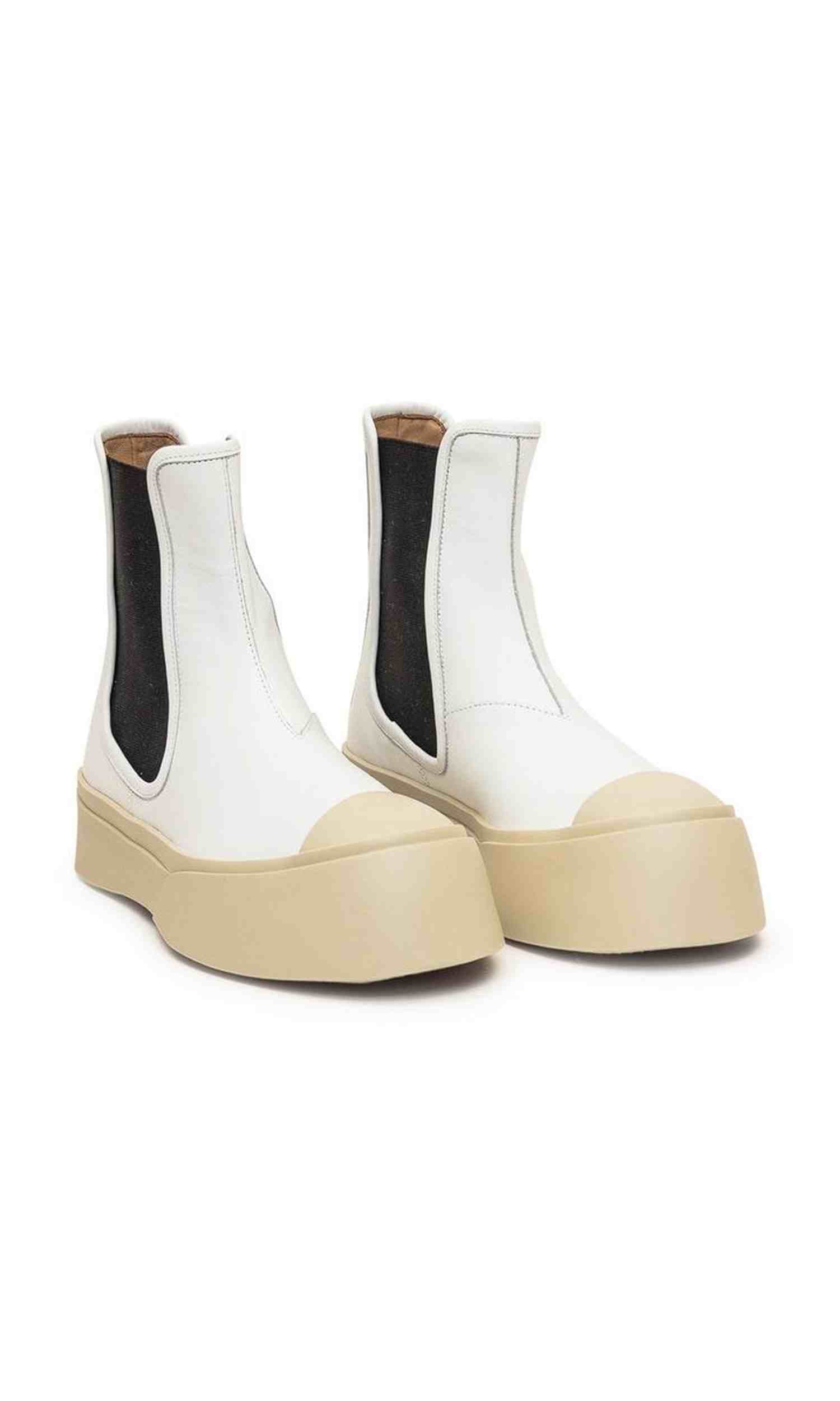 Marnie Leather Marni Pablo Boots Glam Steals