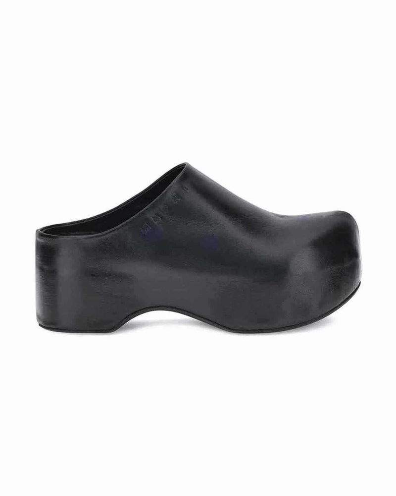 Marnie Leather Marni Sabots Glam Steals