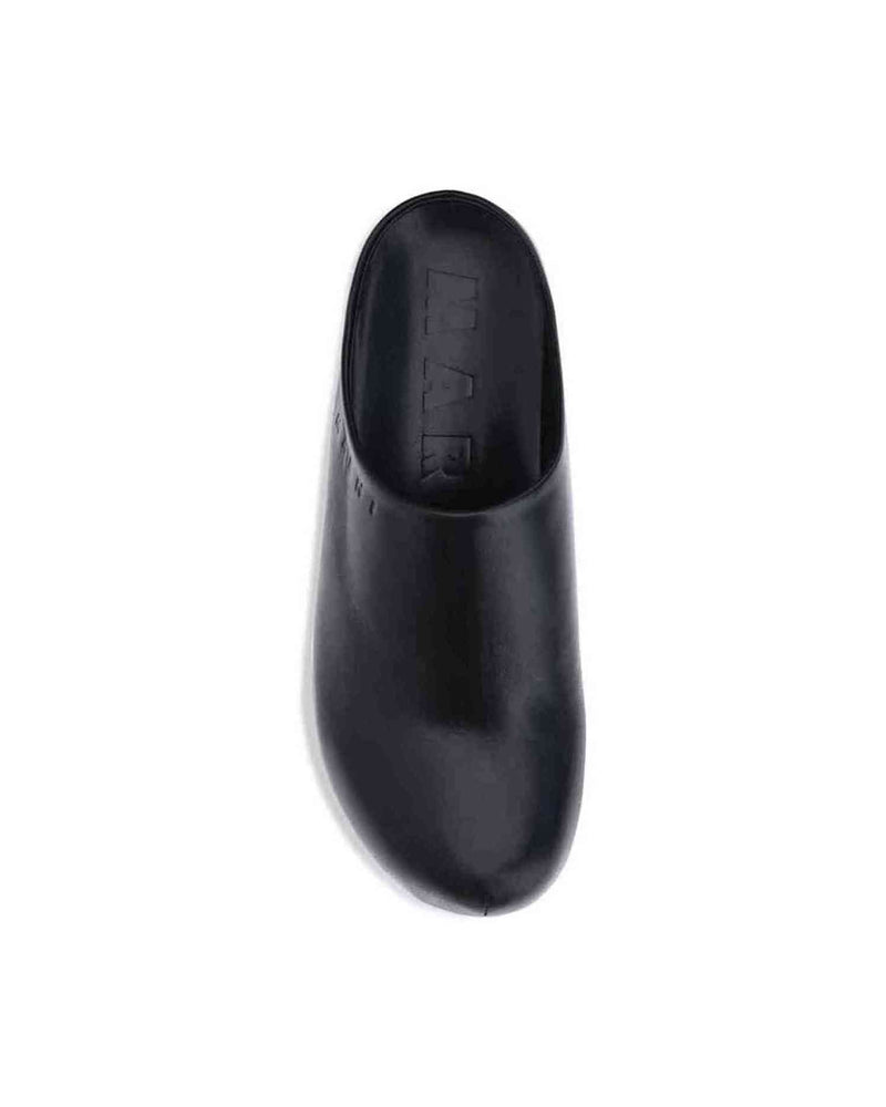 Marnie Leather Marni Sabots Glam Steals