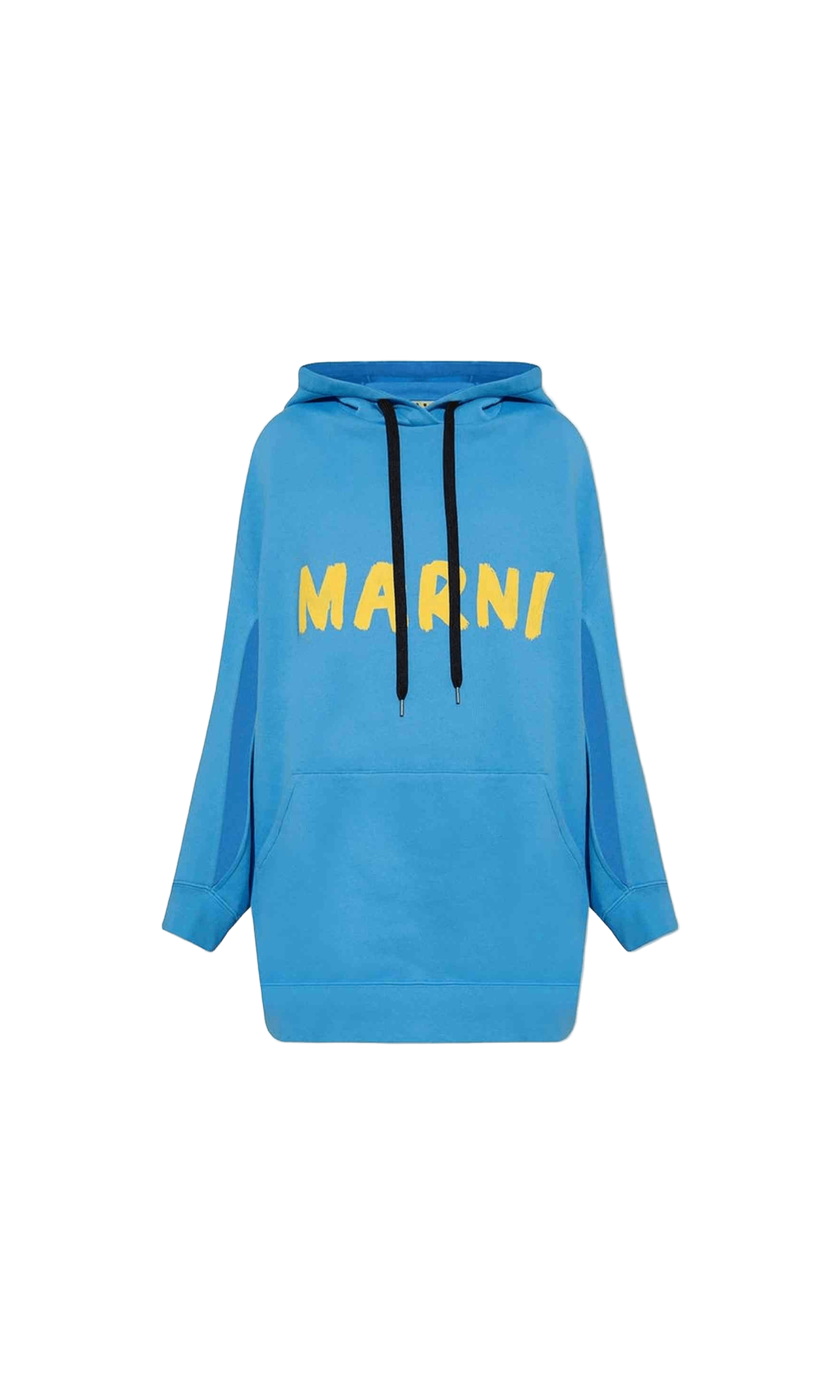 Marnie Marni Oversize Hooded Sweat-Shirt Glam Steals