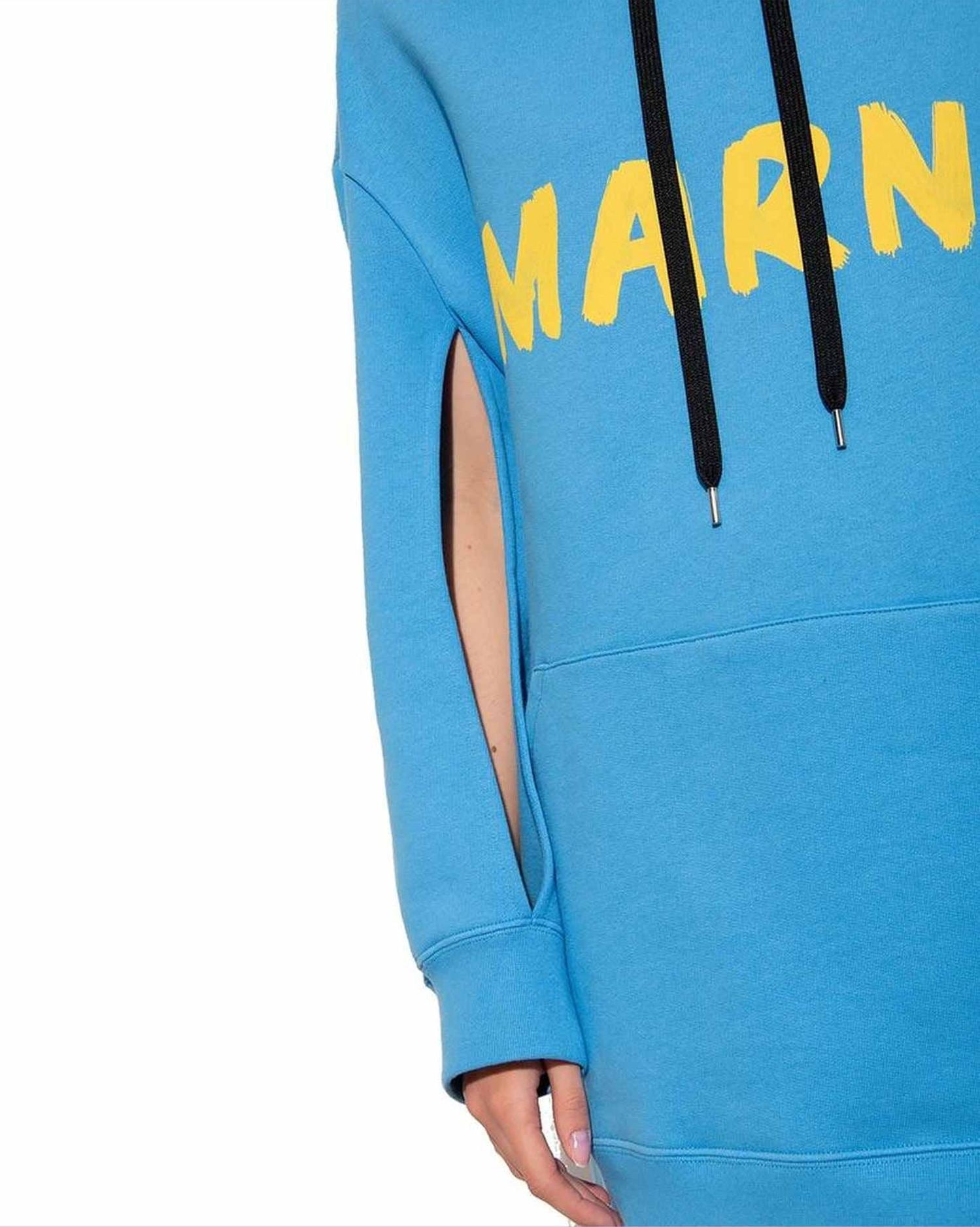 Marnie Marni Oversize Hooded Sweat-Shirt Glam Steals