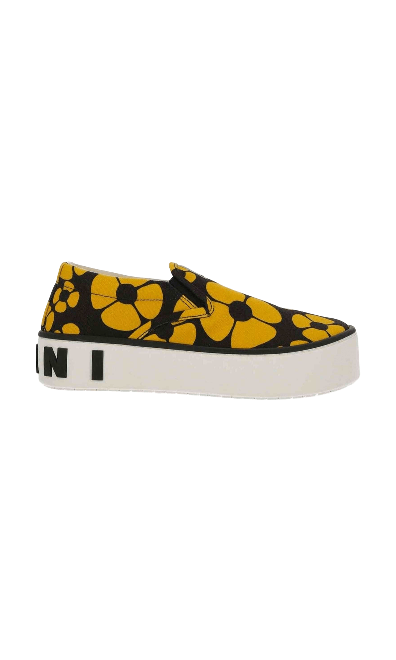 Marnie Marni Printed Slip On Sneakers Glam Steals
