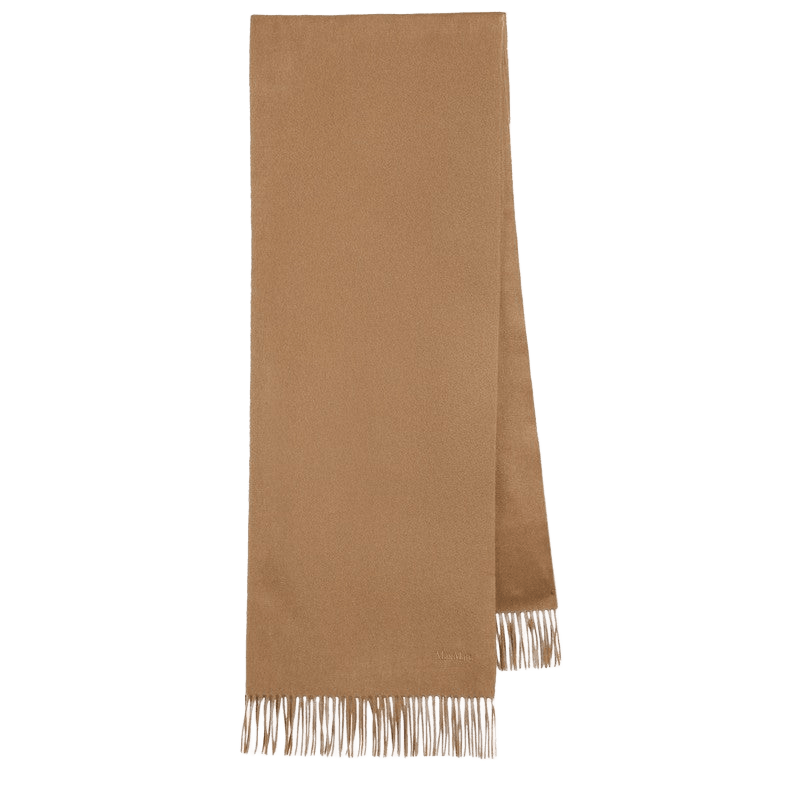 Max Mara Beige Cashmere Scarf Glam Steals