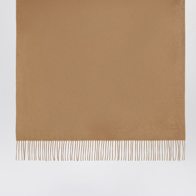 Max Mara Beige Cashmere Scarf Glam Steals