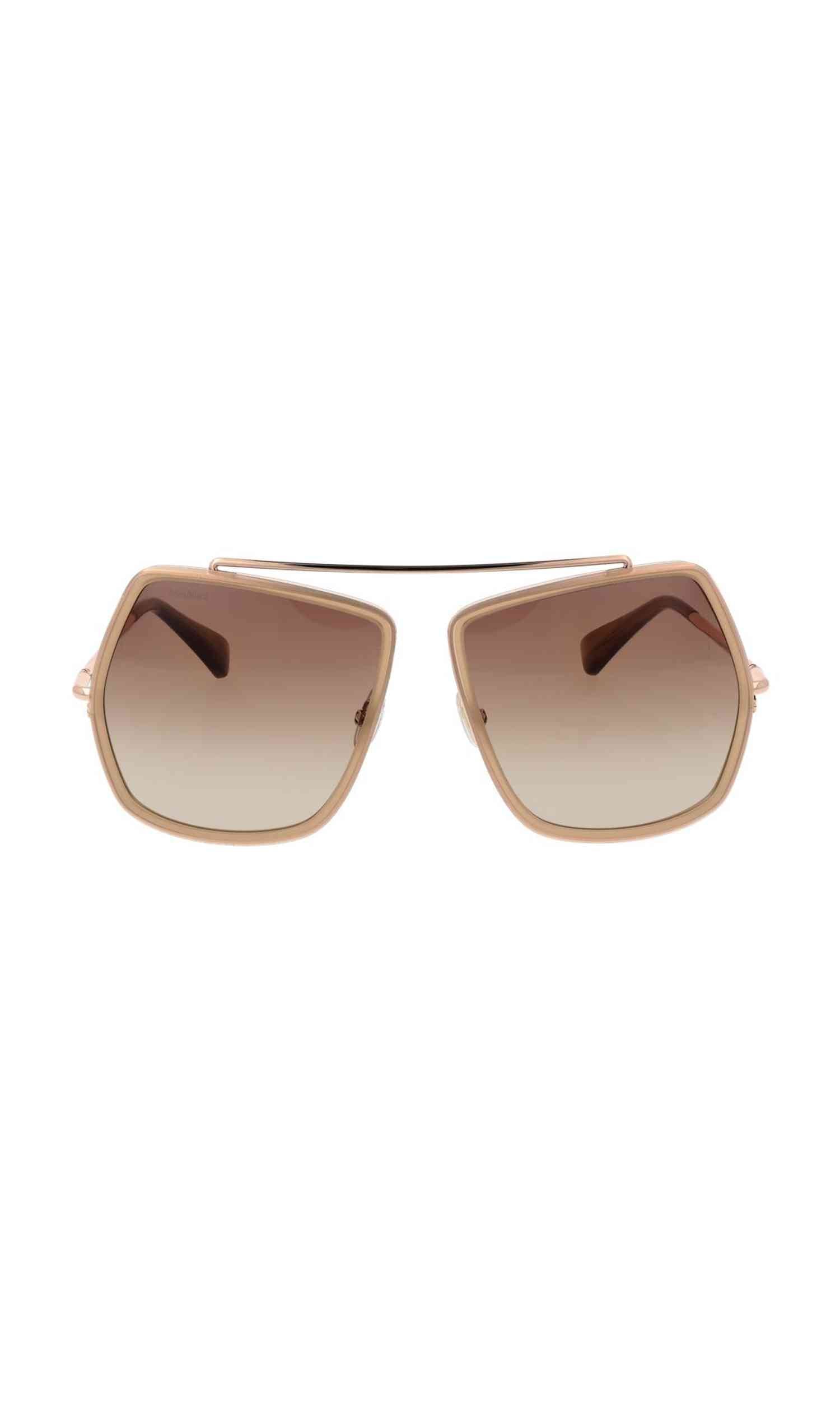 Max Mara Beige Women Sunglasses Glam Steals