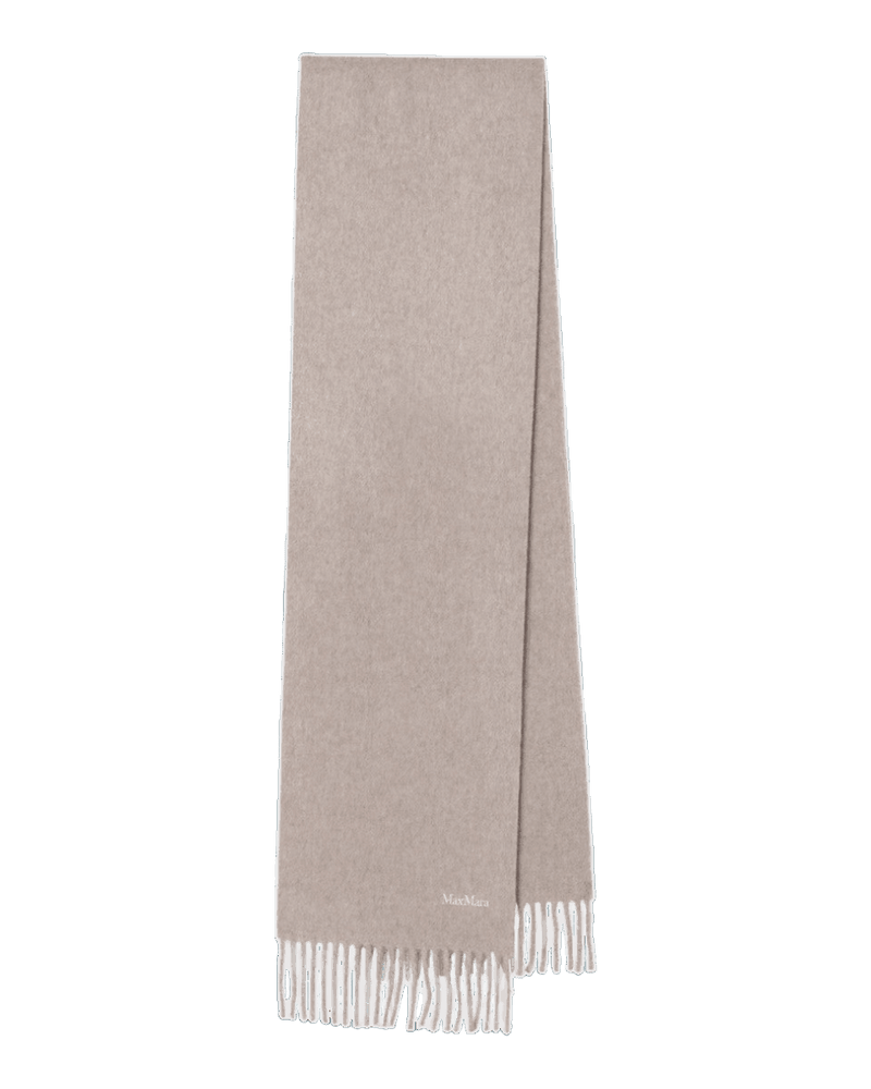 Max Mara Beige Wool Scarf Glam Steals