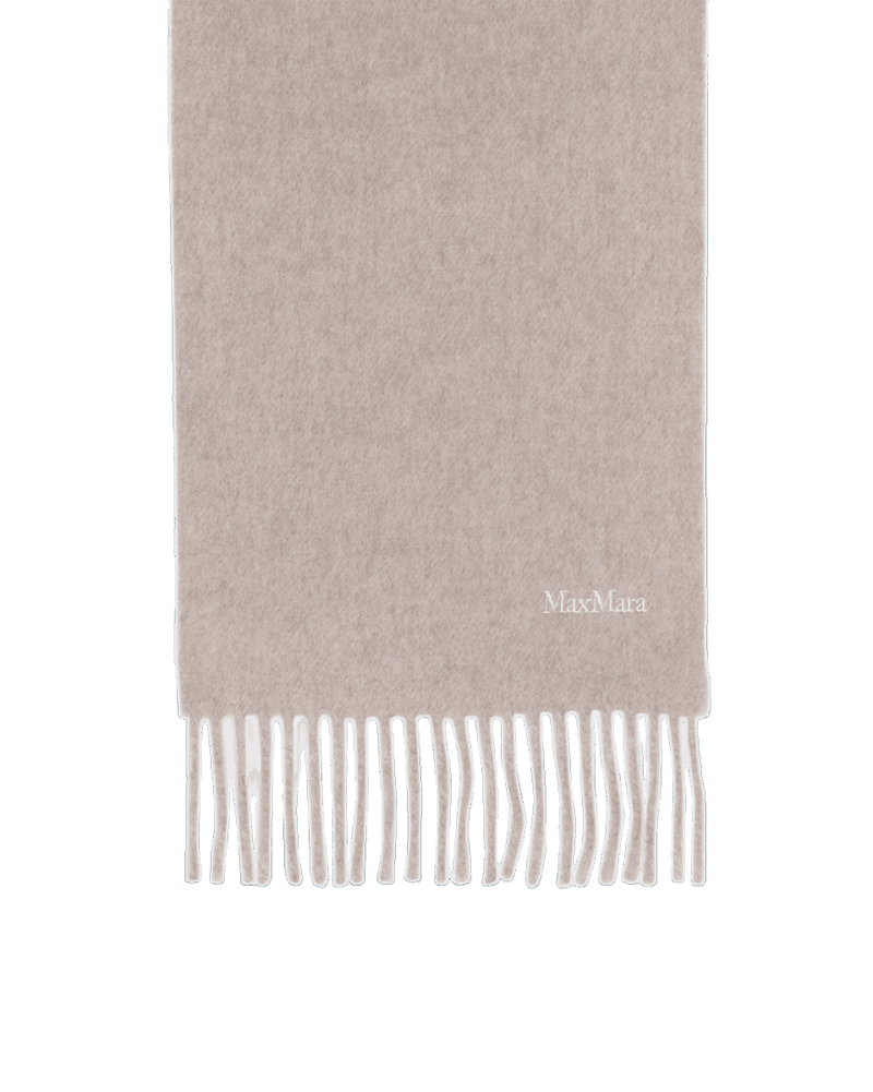 Max Mara Beige Wool Scarf Glam Steals