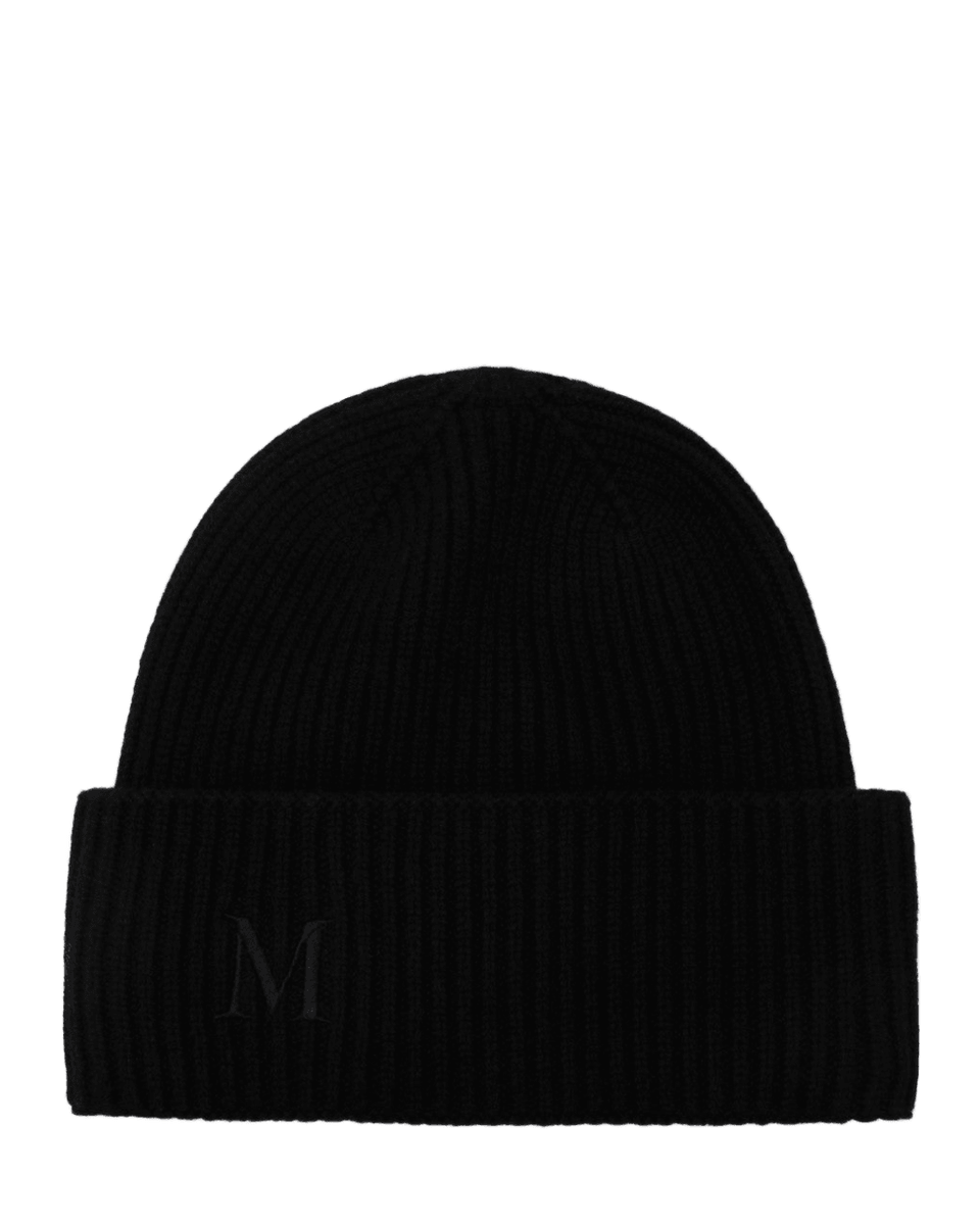 Max Mara Black Cashmere Beanie Glam Steals