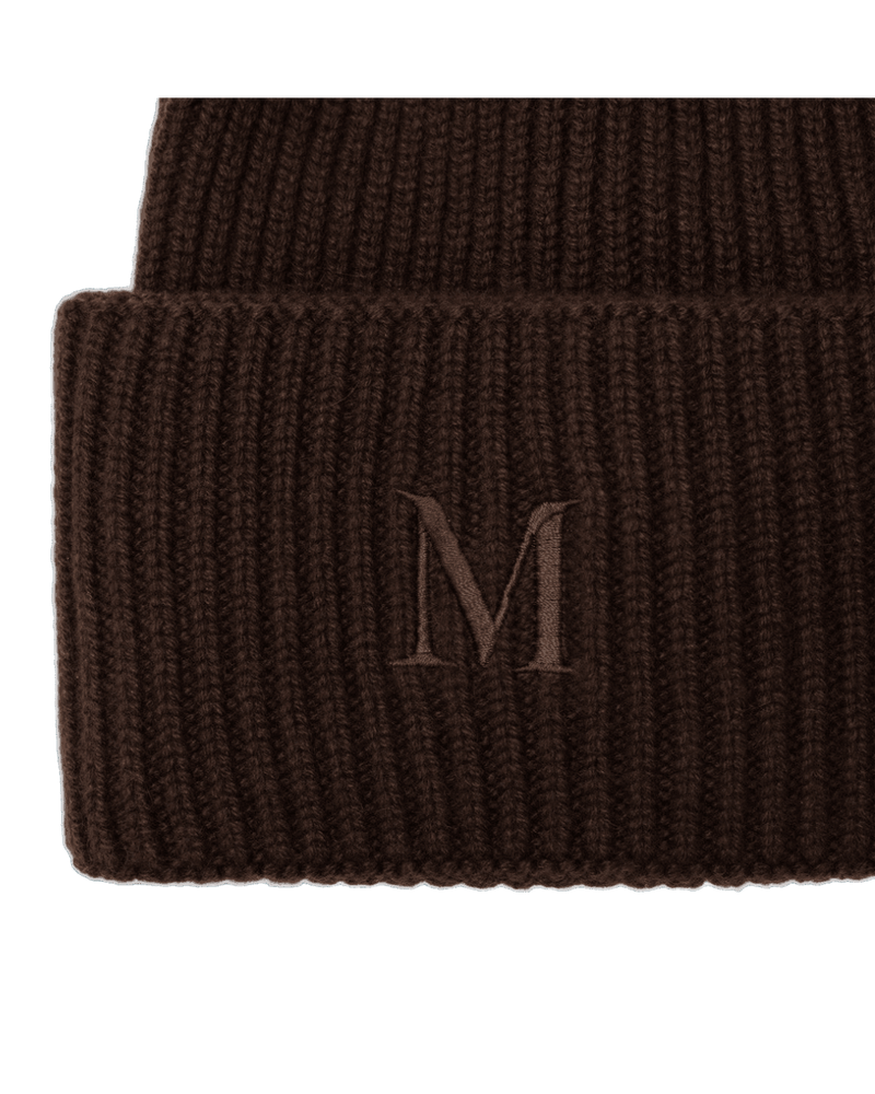 Max Mara Brown Cashmere Beanie Glam Steals