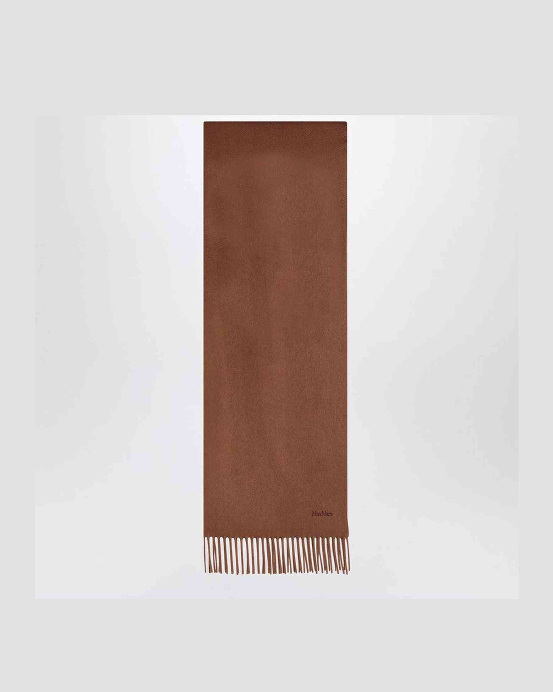 Max Mara Brown Cashmere Scarf Glam Steals