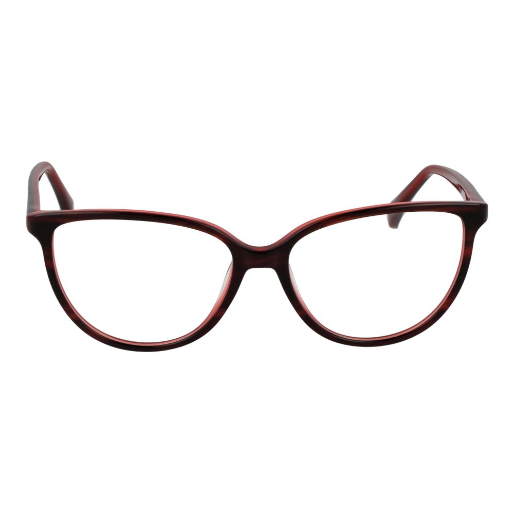 Max Mara Burgundy Women Optical Frame Glam Steals