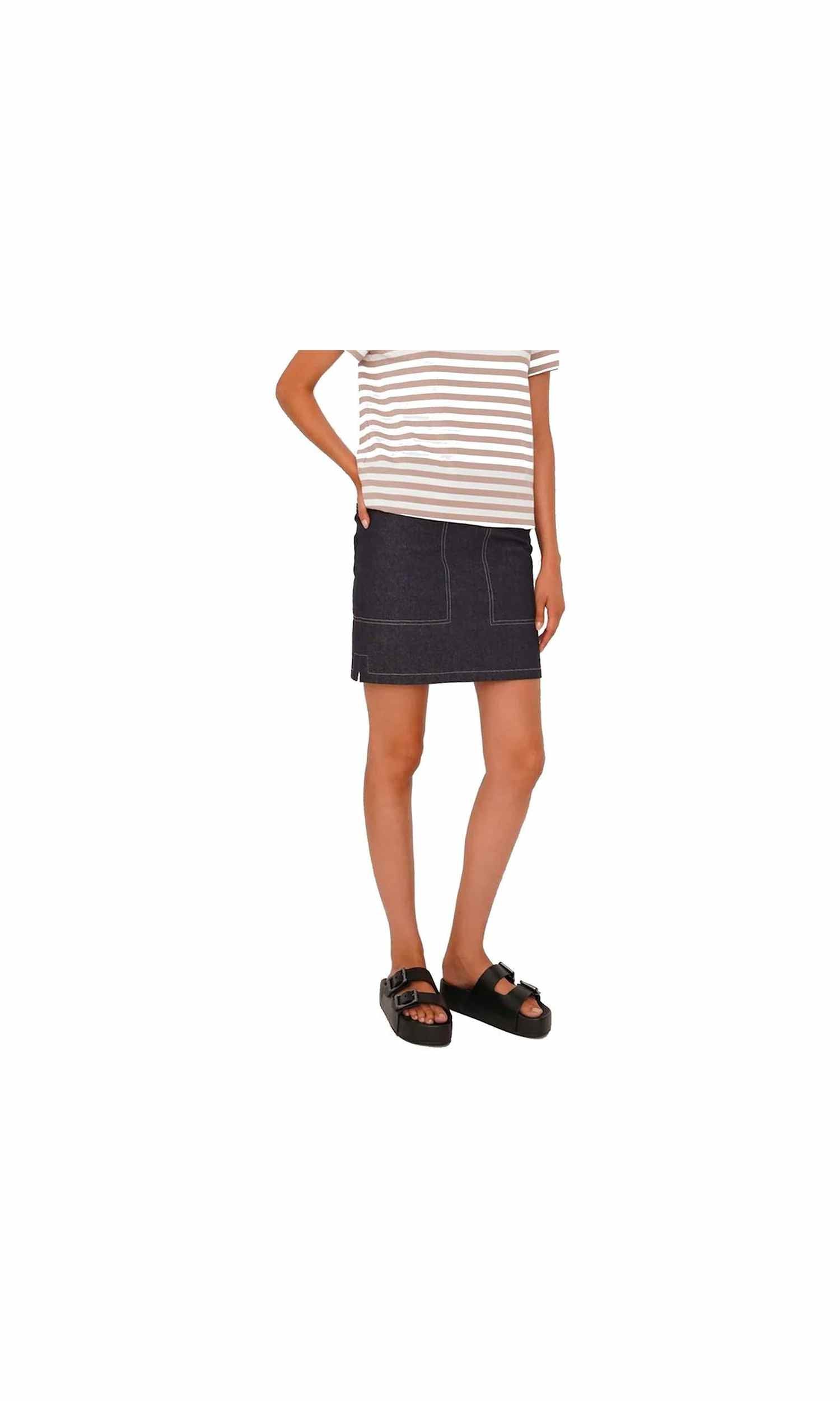 Max Mara Denim Umbria Skirt Glam Steals