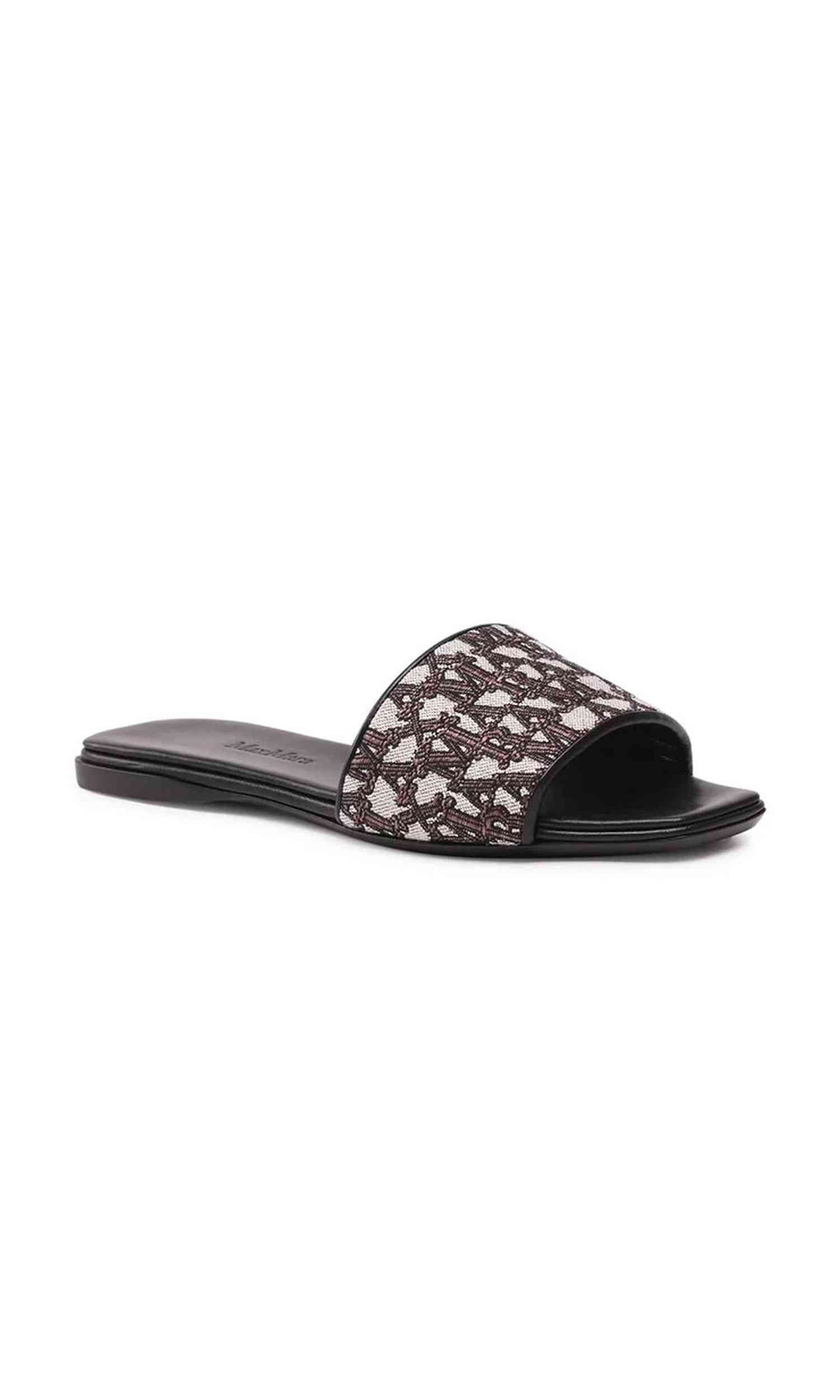 Max Mara Fridac Logo Slides Glam Steals